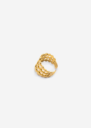 Breiter Ring, gold