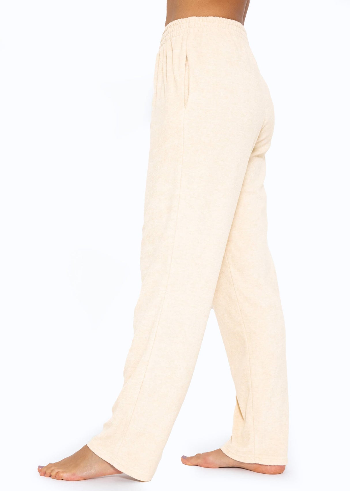 Frottee Pants - beige
