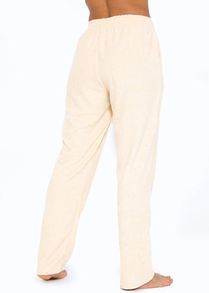 Frottee Pants - beige