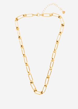 Gliederkette - gold