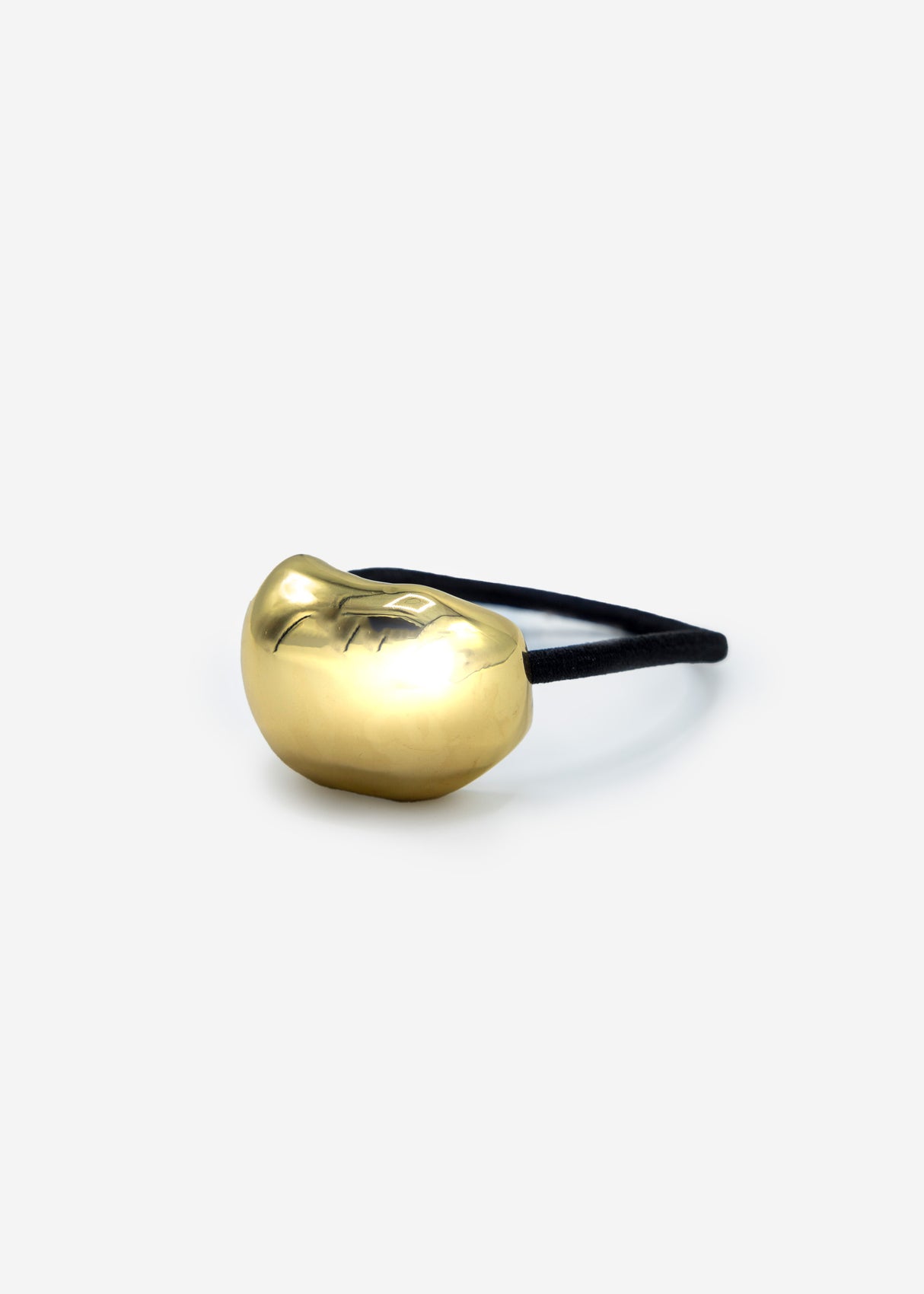 Haargummi - gold