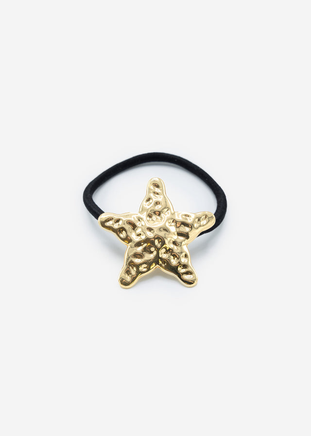 Haargummi mit Stern - gold