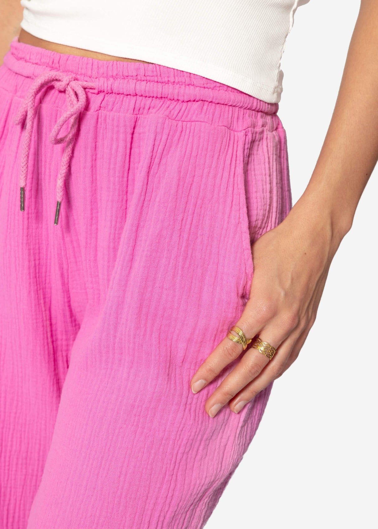 Musselin Pants, pink
