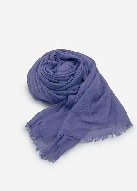 Muslin scarf - denim blue by SASSYCLASSY