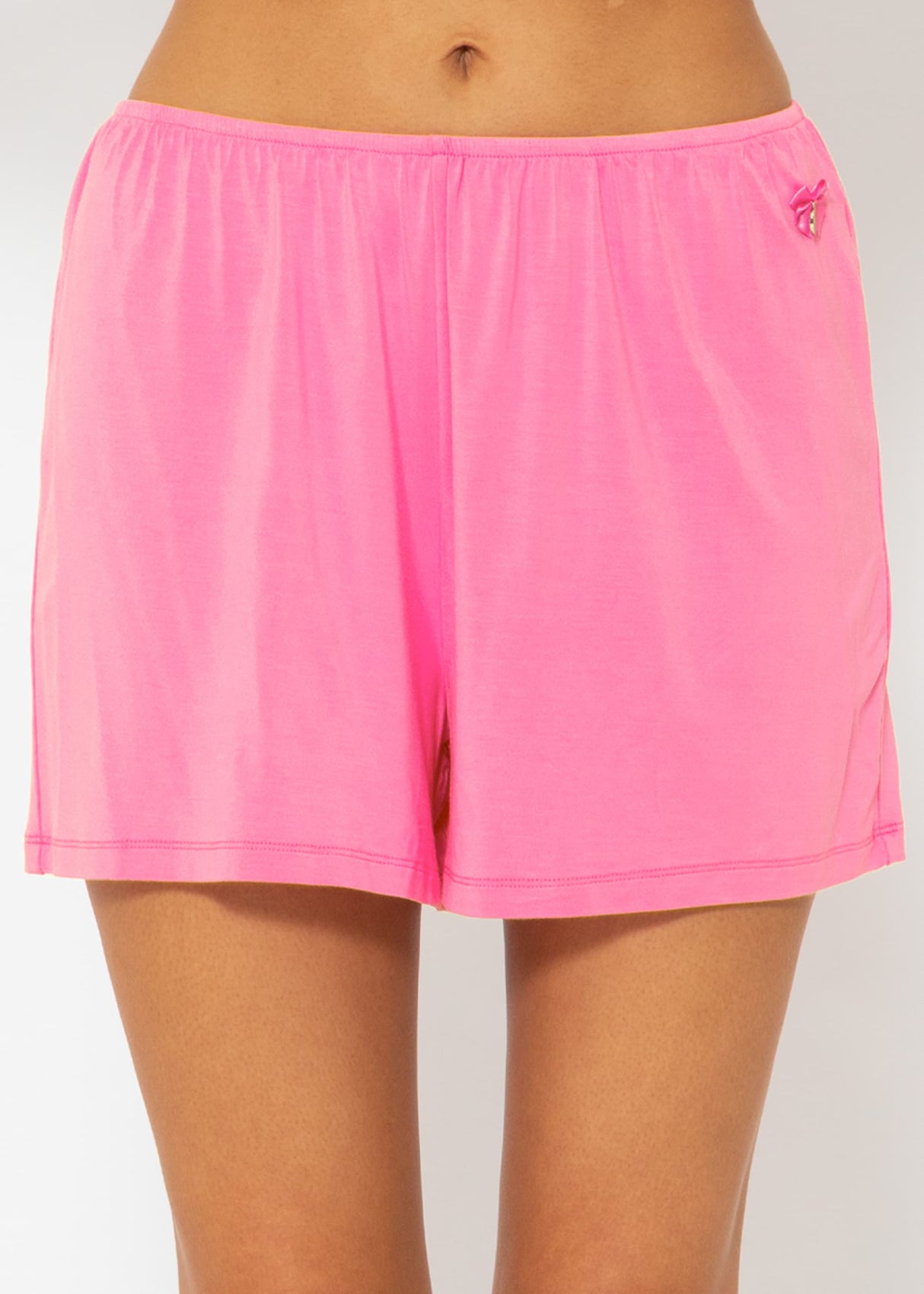 pajama shorts - pink