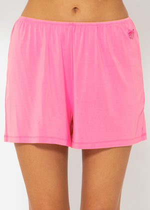 pajama shorts - pink