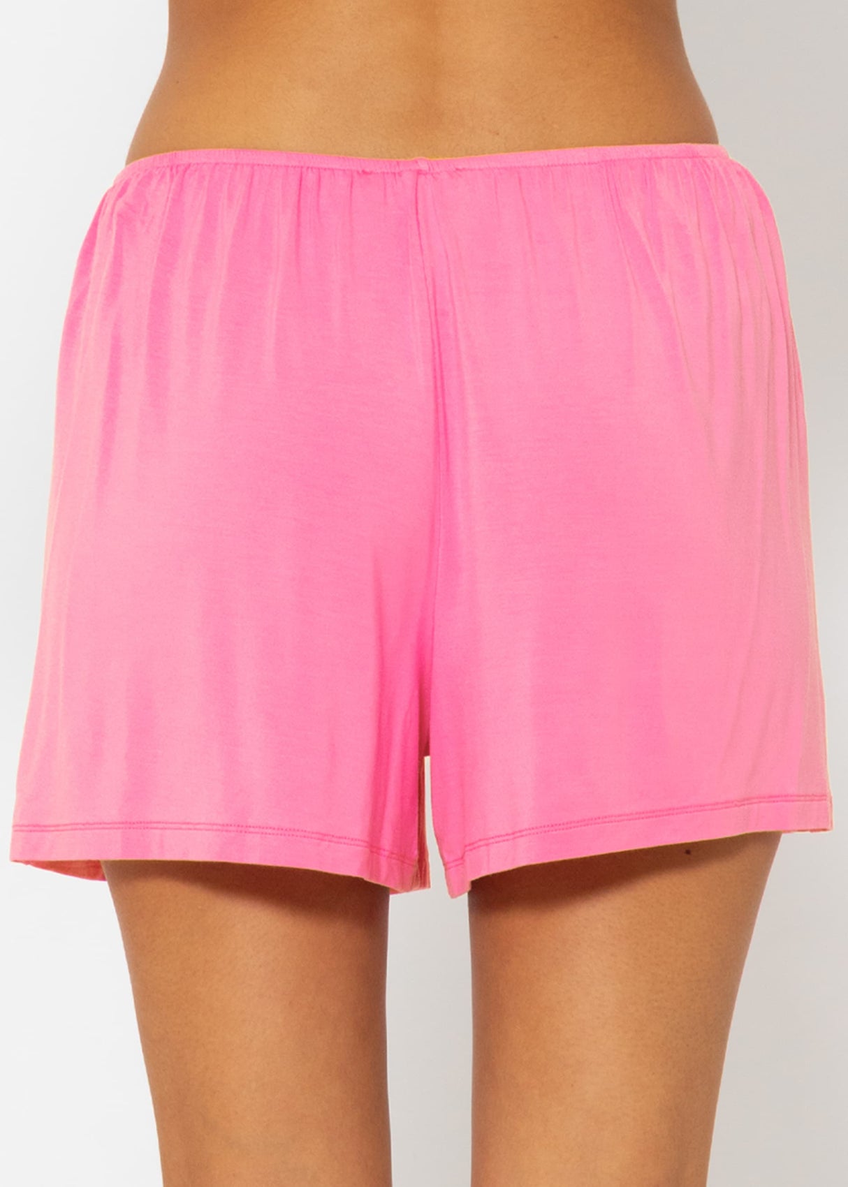 pajama shorts - pink