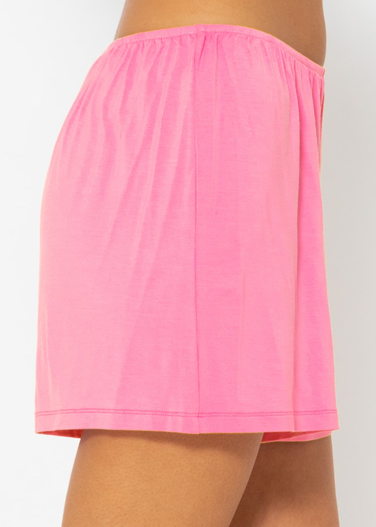 pajama shorts - pink