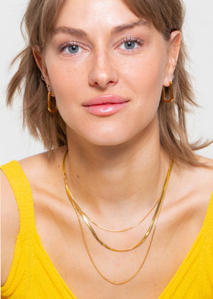 Layering necklace - gold