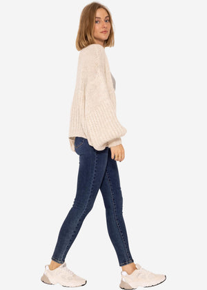 Highwaist Jeans - dunkelblau