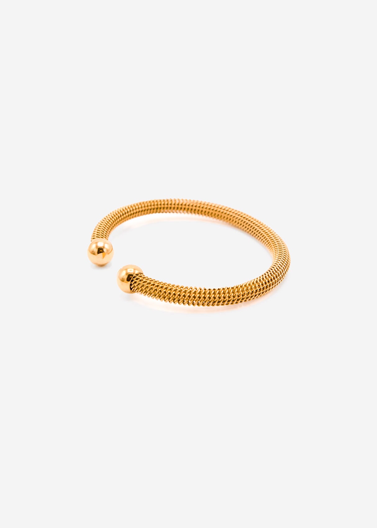 Rundes Armband, gold