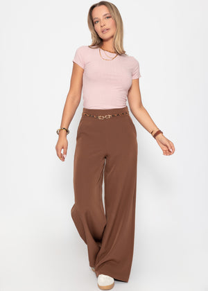 Crop shirt, pink