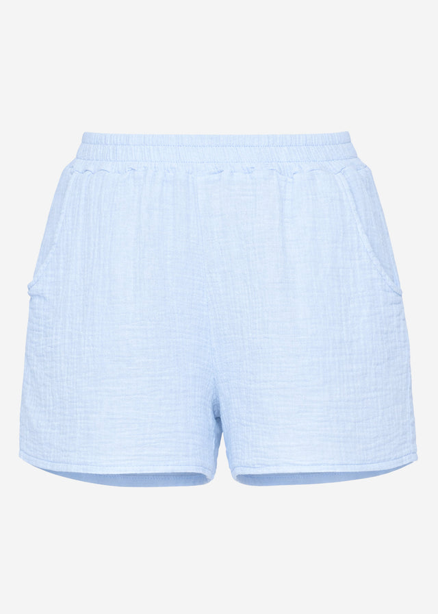 Muslin shorts - light blue