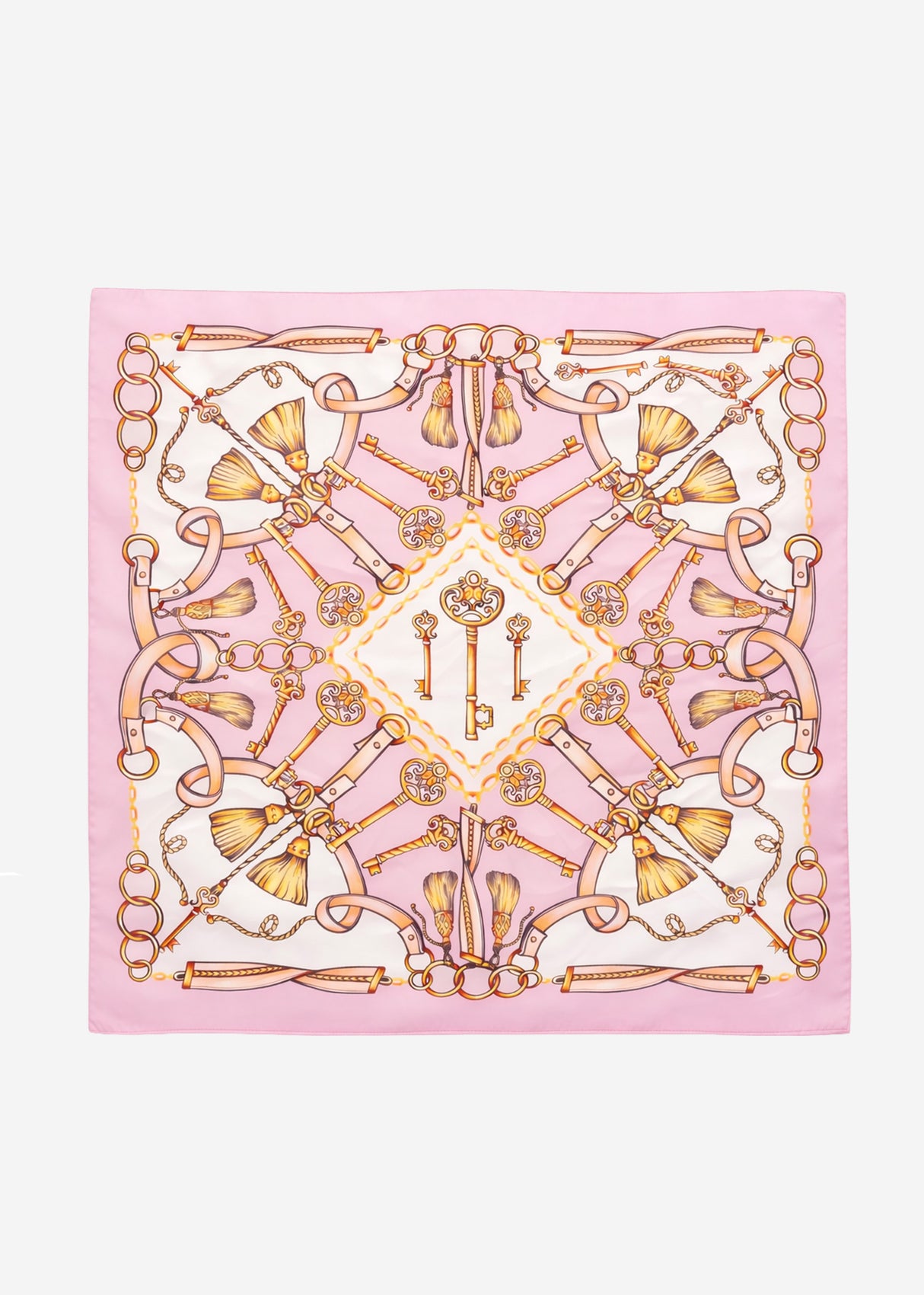 Printed scarf - pink