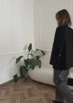 Tank Top mit Ausschnitt - schwarz