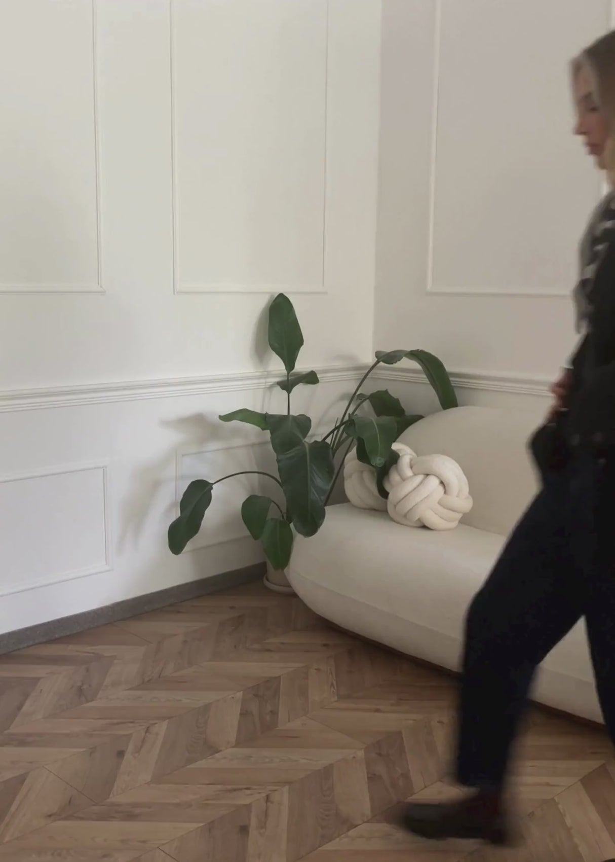 Oversize blazer - black