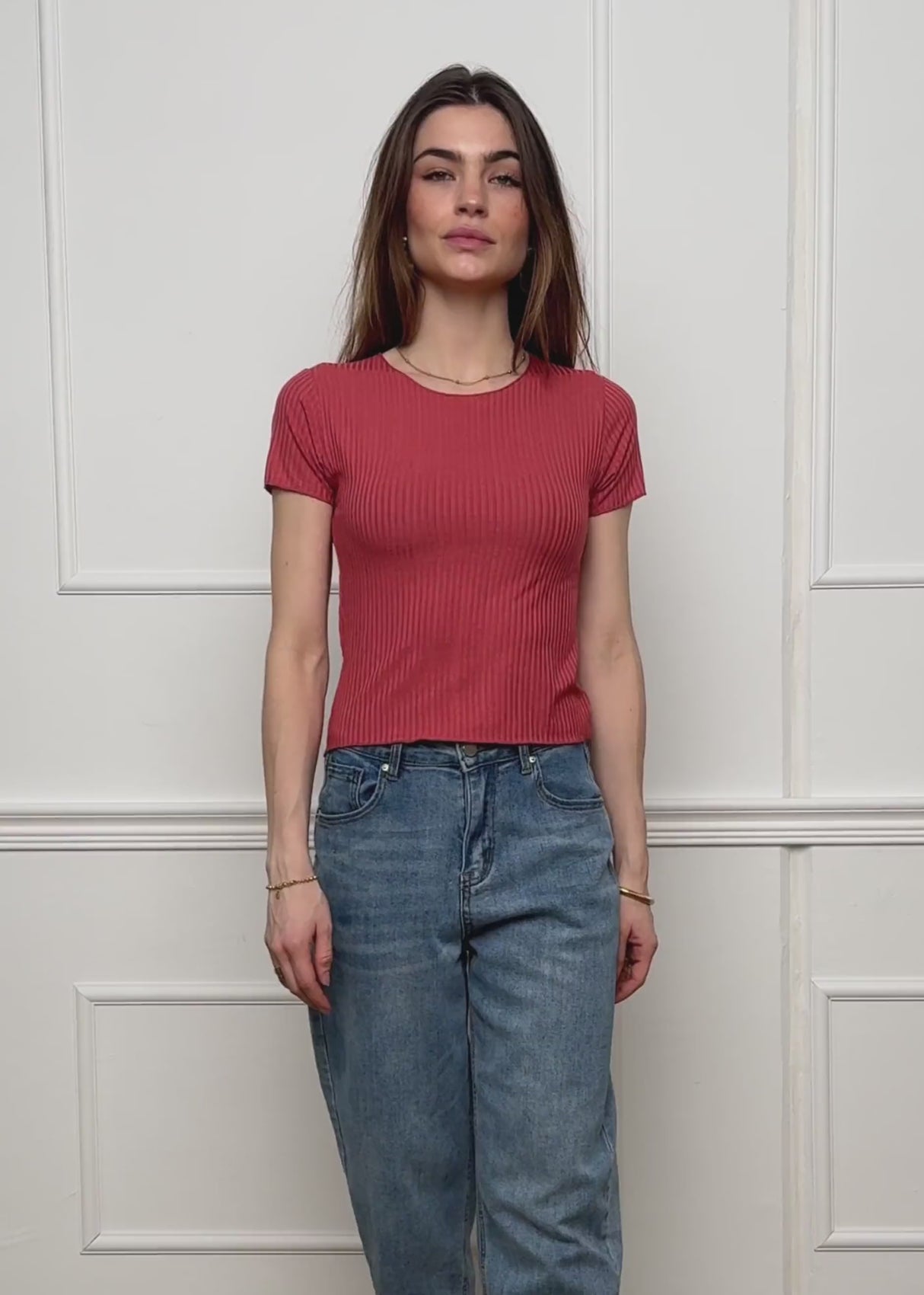 Crop shirt - lobster