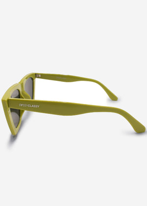 Cat Eye Sunglasses - green