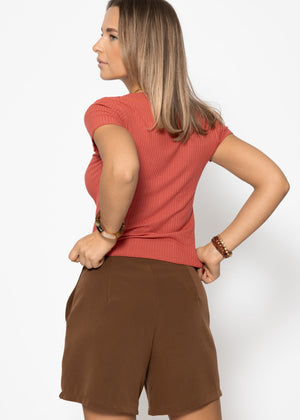 Crop shirt - lobster