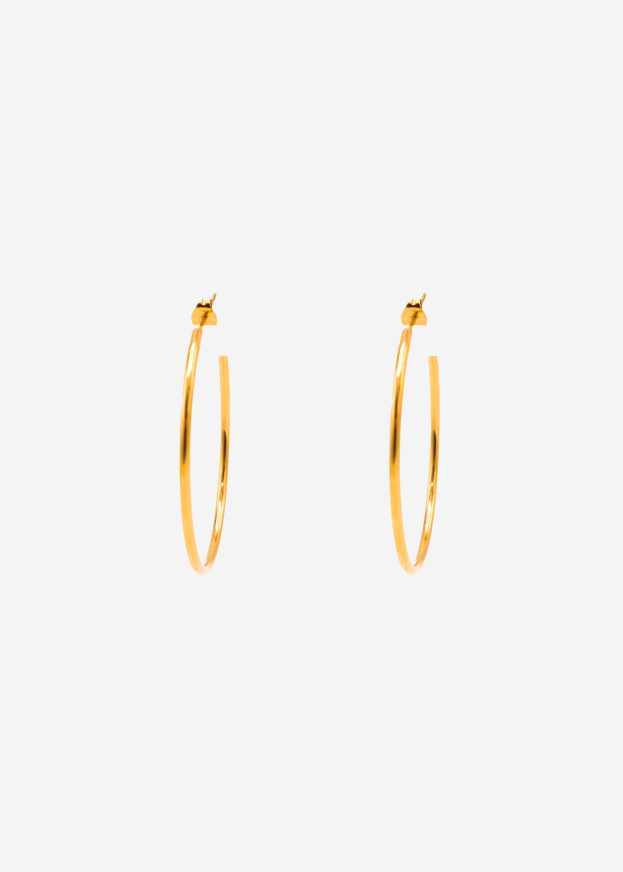 Feine Creolen - gold