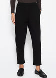 Jersey Chinos - schwarz