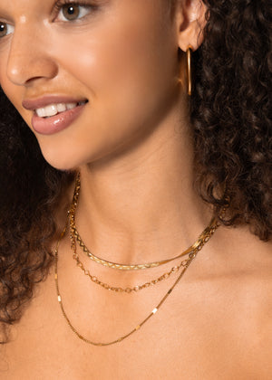 Layering Halskette - gold