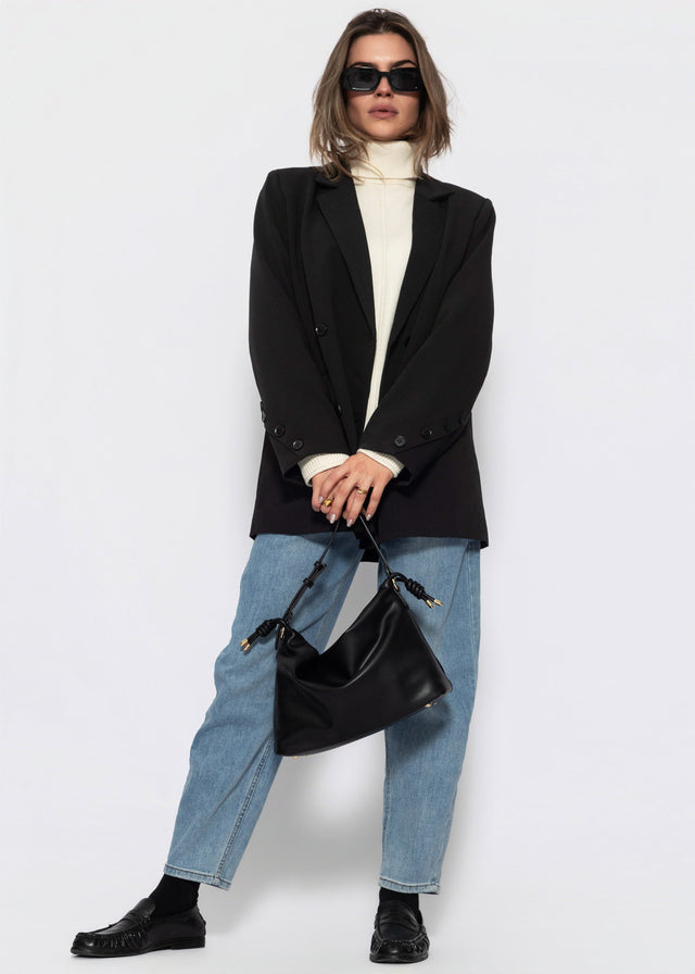 Oversize Blazer - schwarz