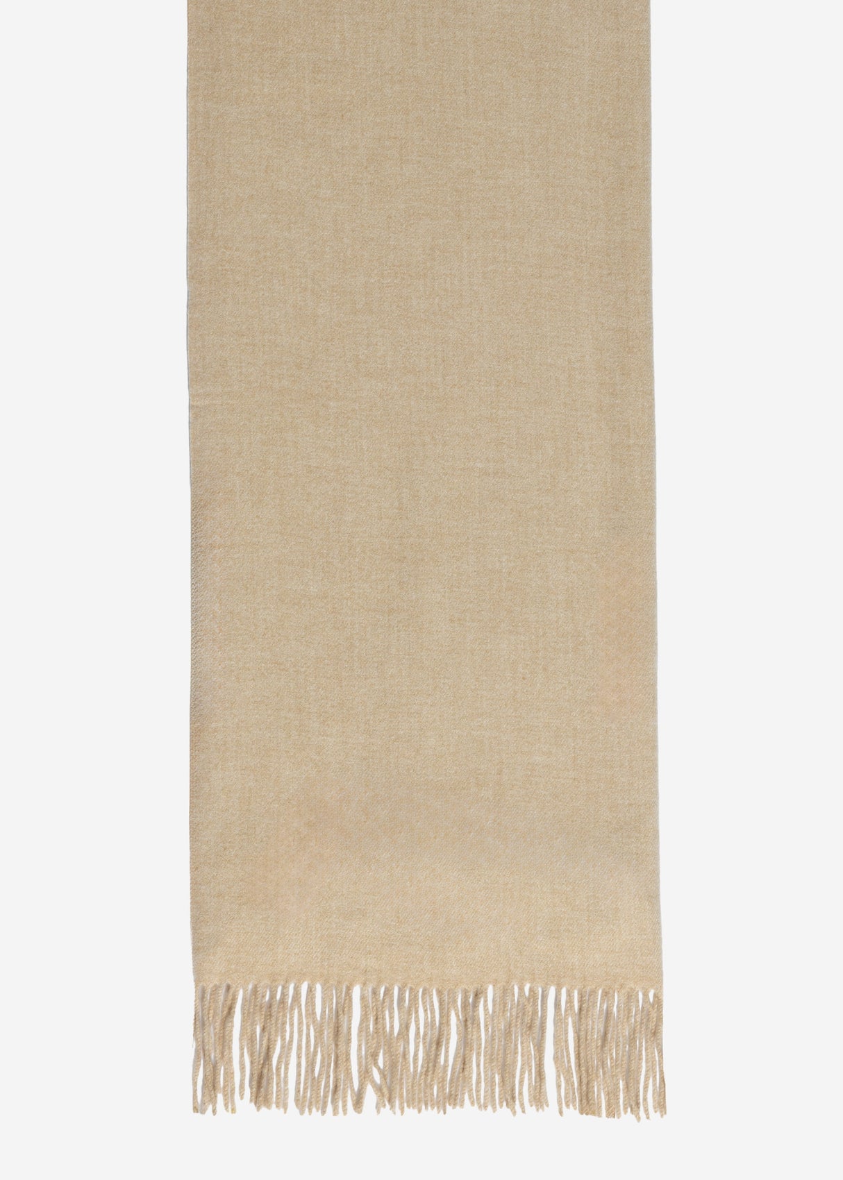 Soft scarf with cashmere - beige