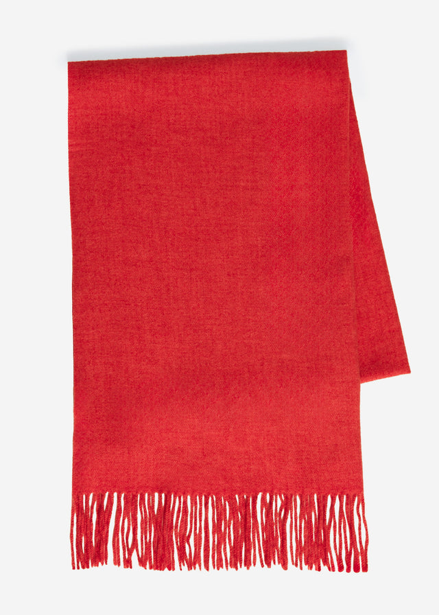 Softer Schal mit Kaschmir - rot