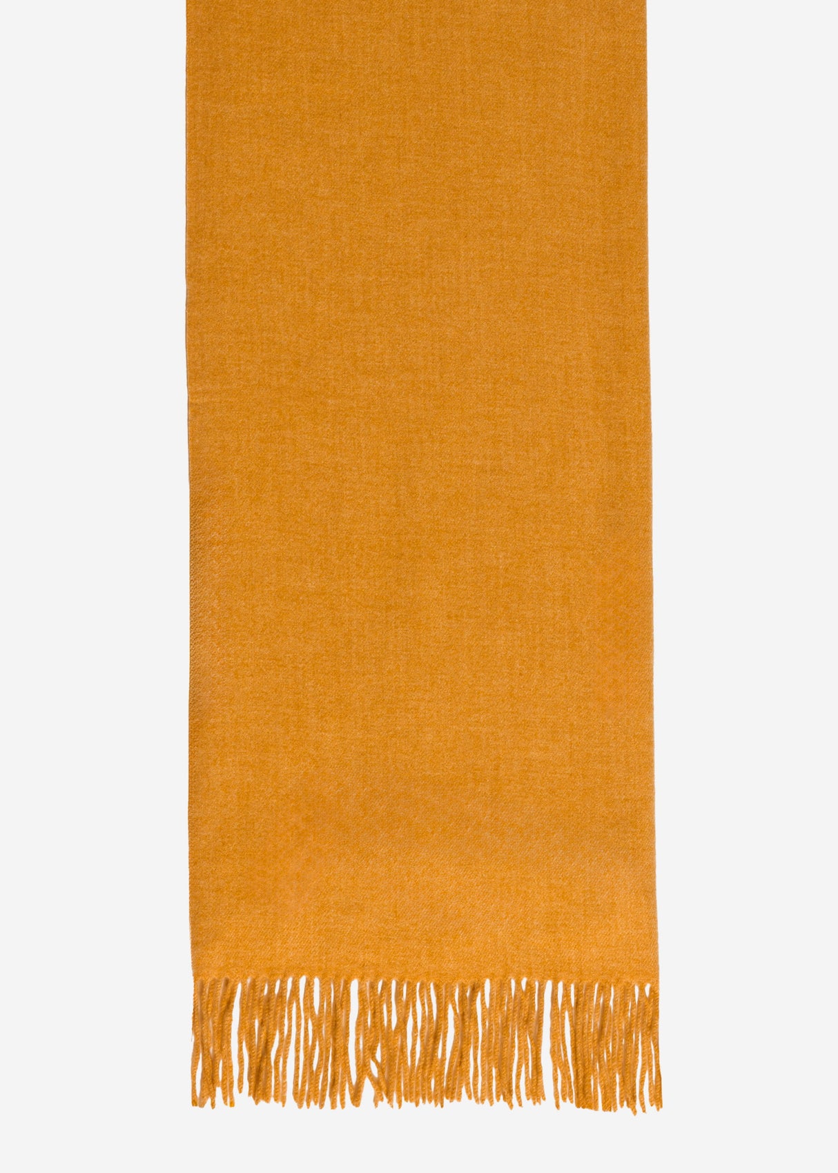 Softer Schal mit Kaschmir - senfgelb