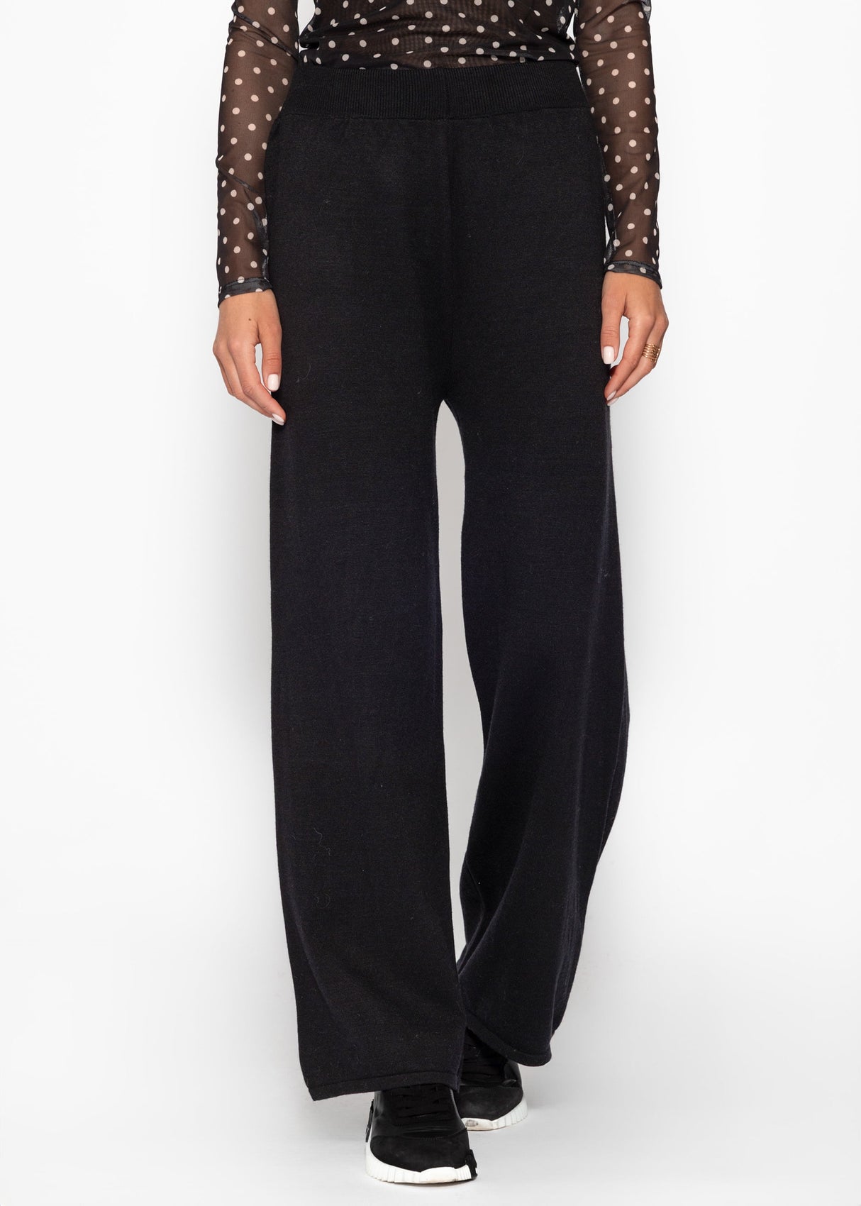 Strickhose - schwarz