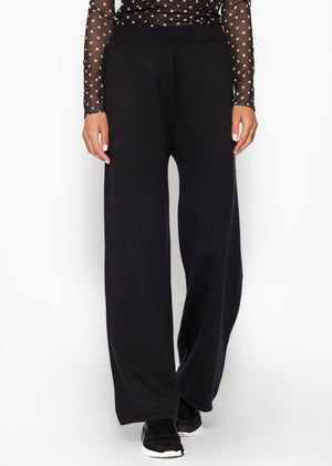 Strickhose - schwarz