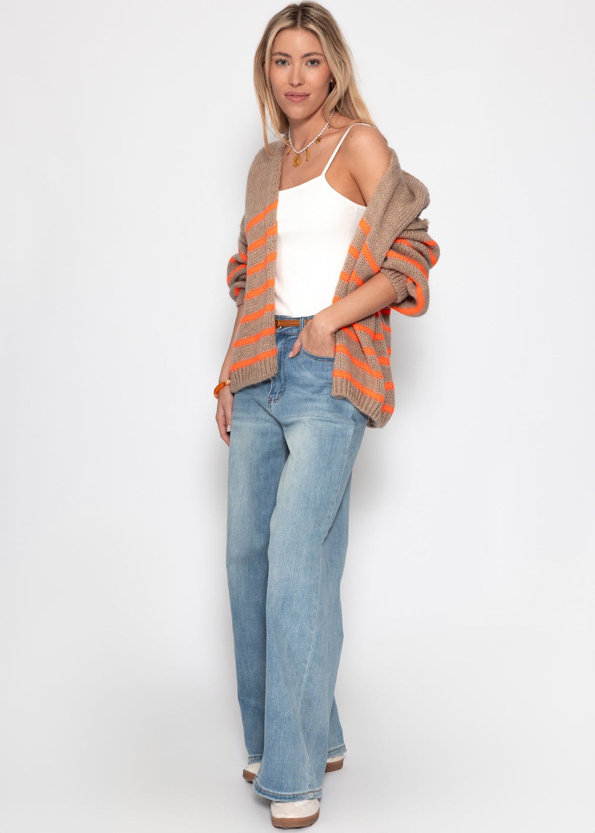 Träger Top - offwhite