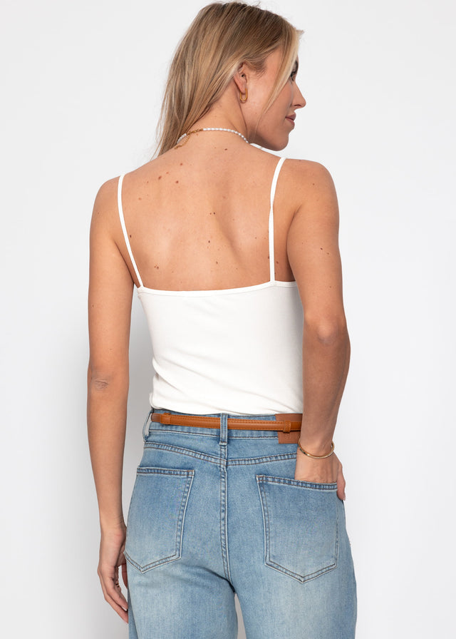 Strappy top - off-white