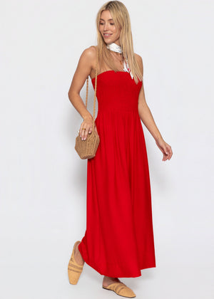 sassyclassy Bandeau Kleid - rot