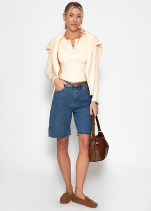 Bermuda jeans shorts - blue