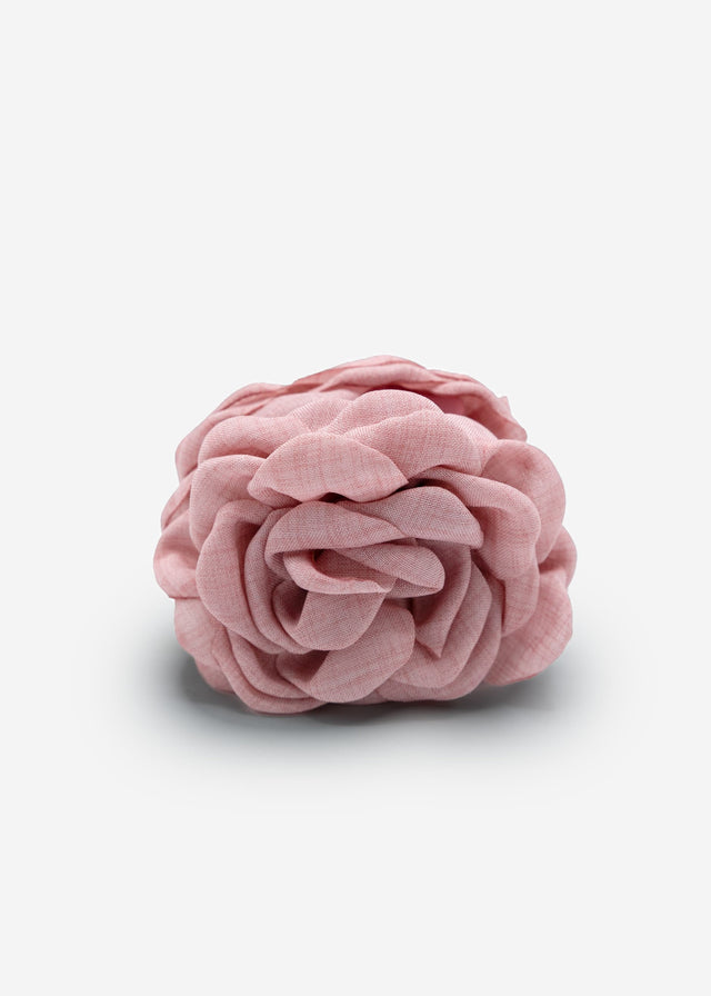 Blumen Haarklammer - rosa