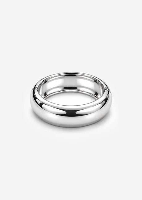 Breiter Armreif - silber