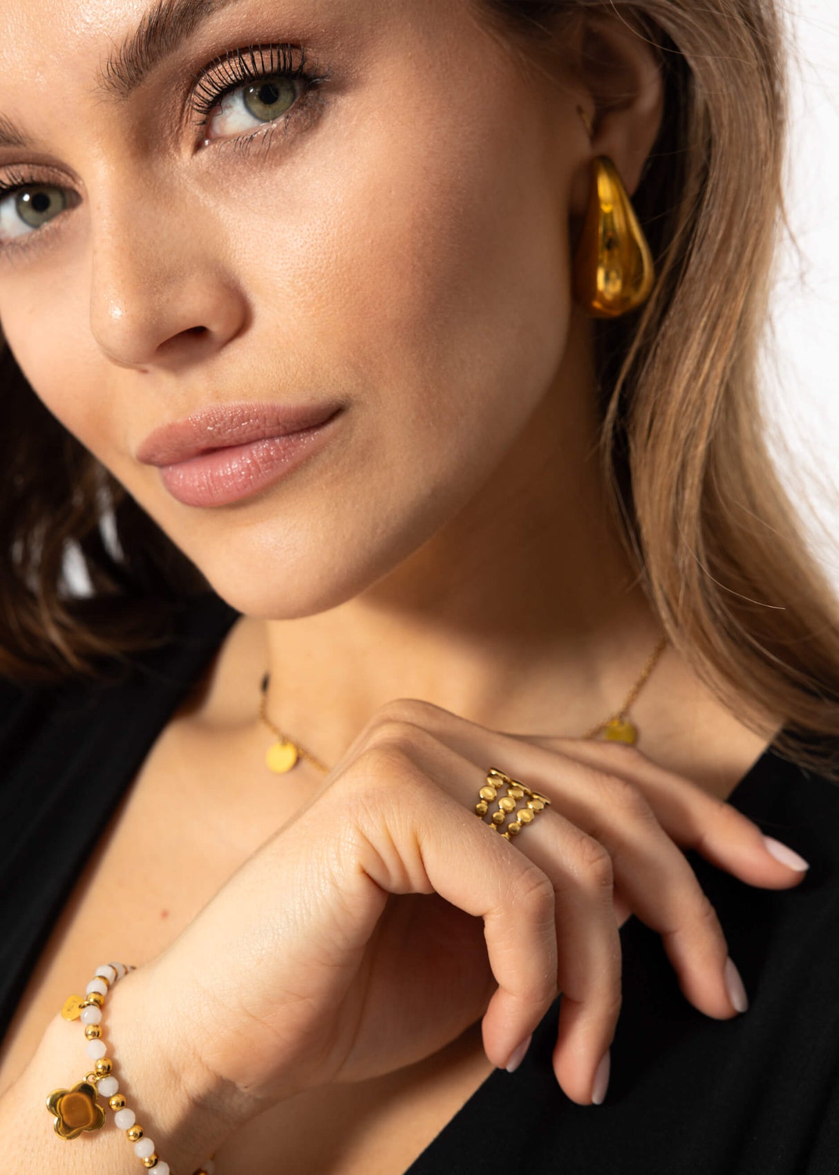 Breiter Ring, gold