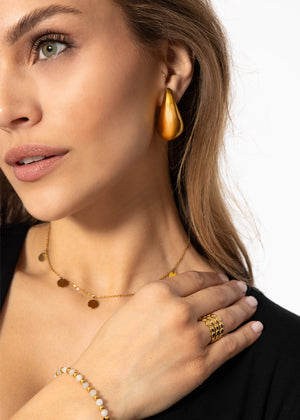 Breiter Ring, gold