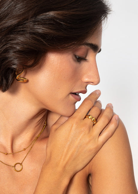 Bubble Ring - gold