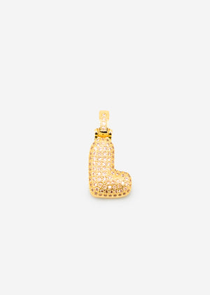 Letter necklace - L - gold