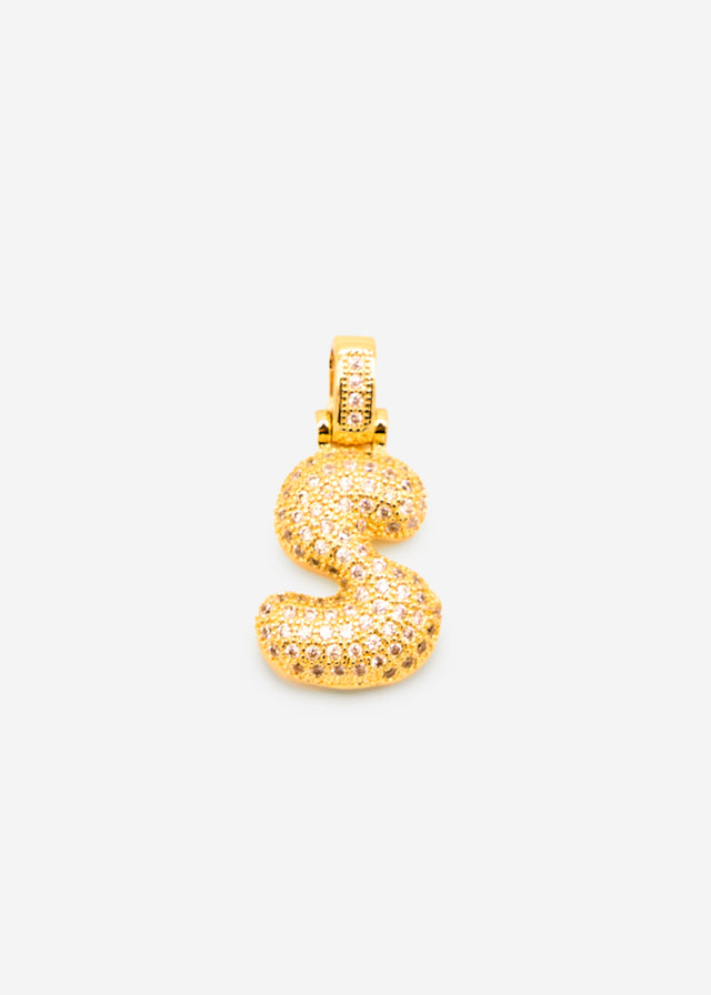 Buchstaben Kette - S - gold