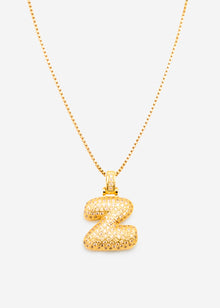 Letter necklace - Z - gold