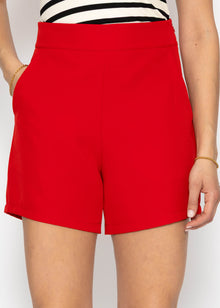 Elegant shorts - red