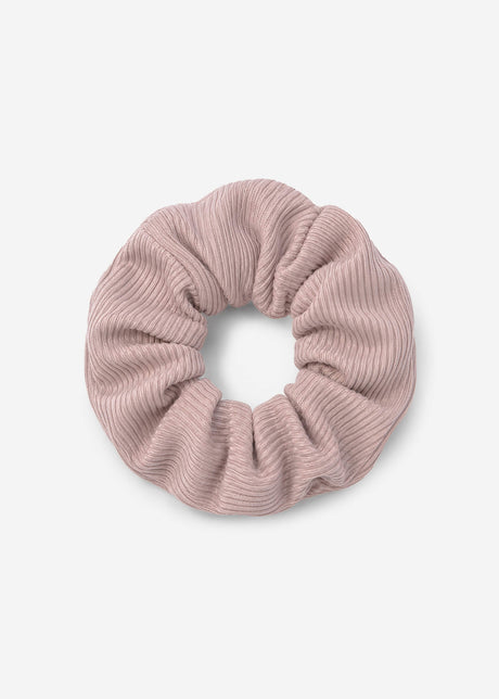 Gerippter Scrunchie - altrosa