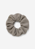Gerippter Scrunchie  - hellgrau