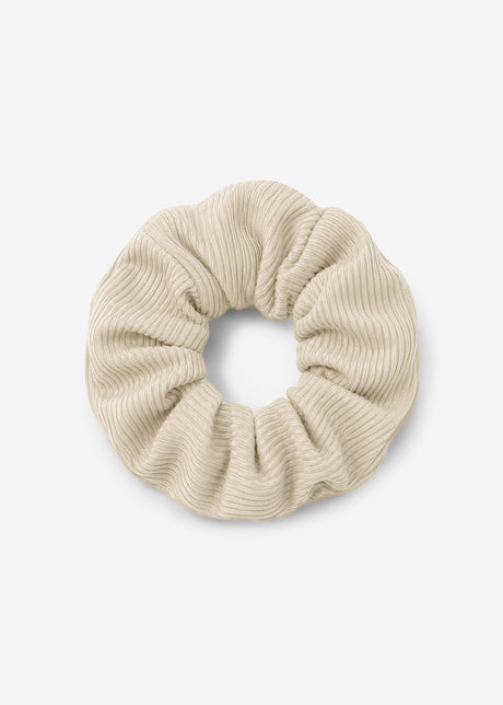 Gerippter Scrunchie  - offwhite