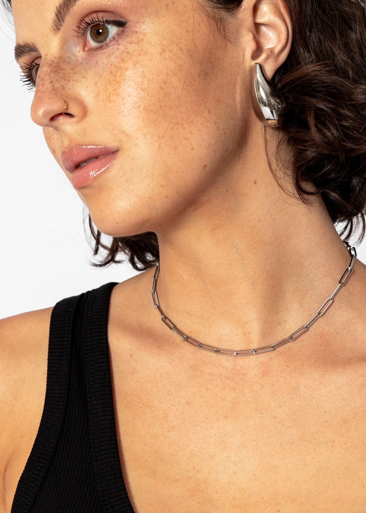link chain, silver