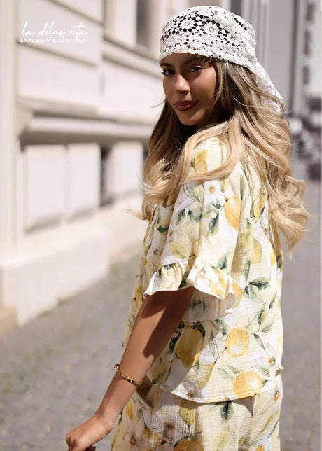 Haartuch aus Spitze - weiß von SASSYCLASSY